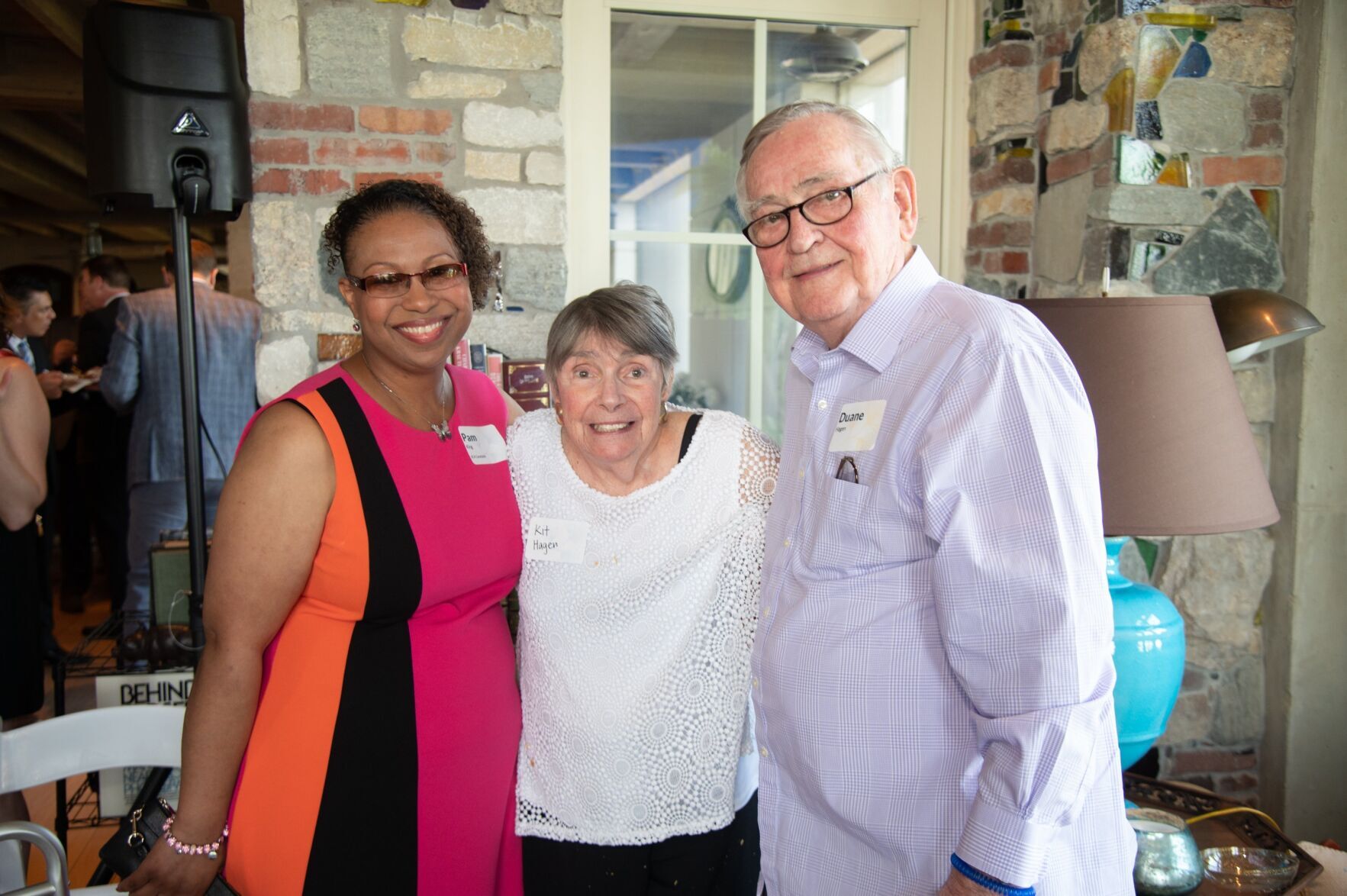 Pam King, Kit Hagen and Duane Hagen